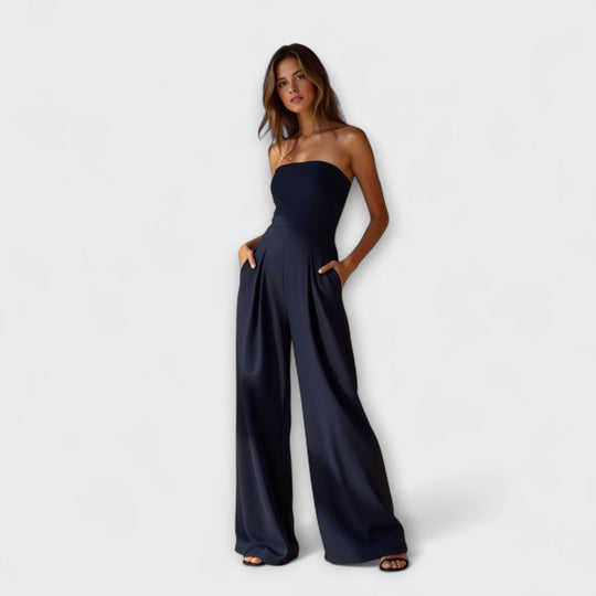 Amélie - Elegantne Õlapaeladeta Jumpsuit