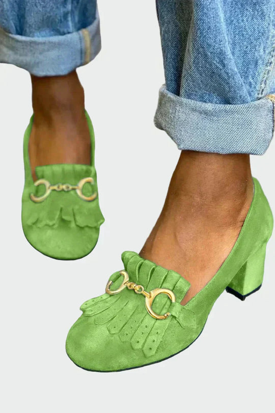 Amina | Narmaste ja kuldse pandlaga kingad