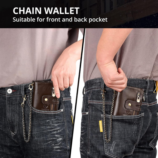 Carter | Vintage Nahk RFID Rahakott