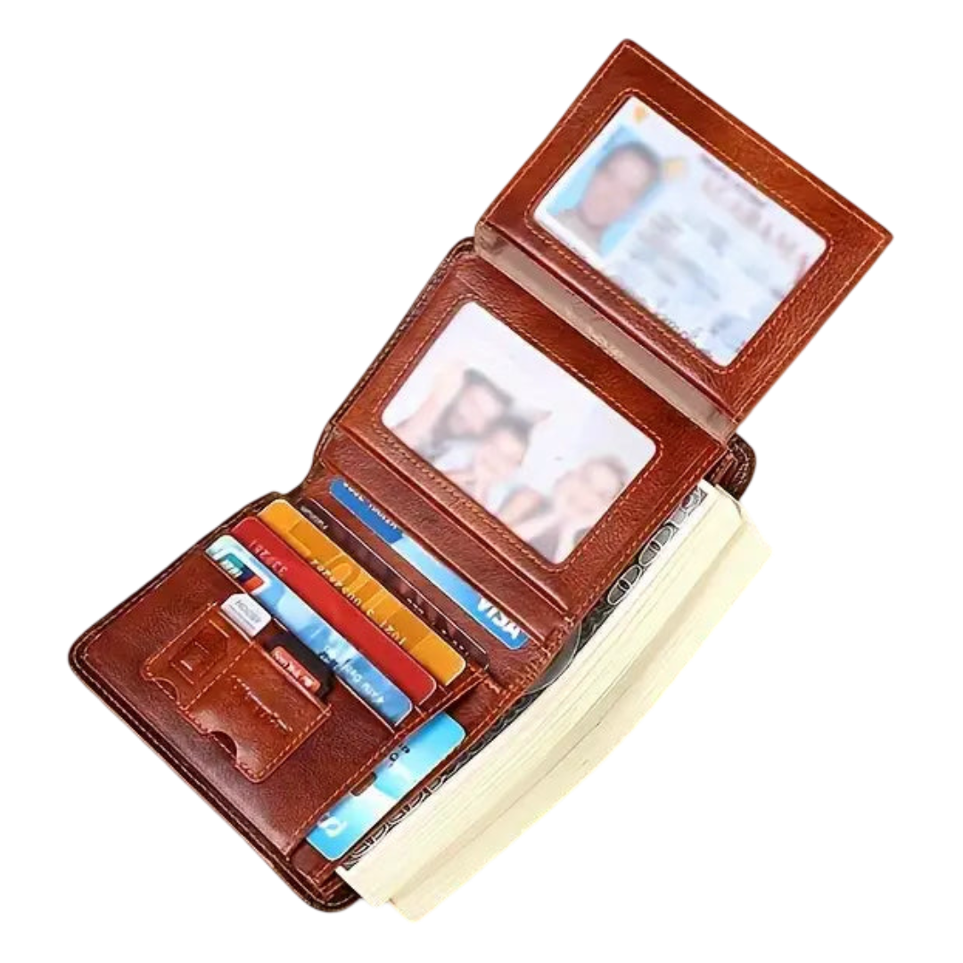 Ben | Õhuke RFID Nahast Räti Meestele