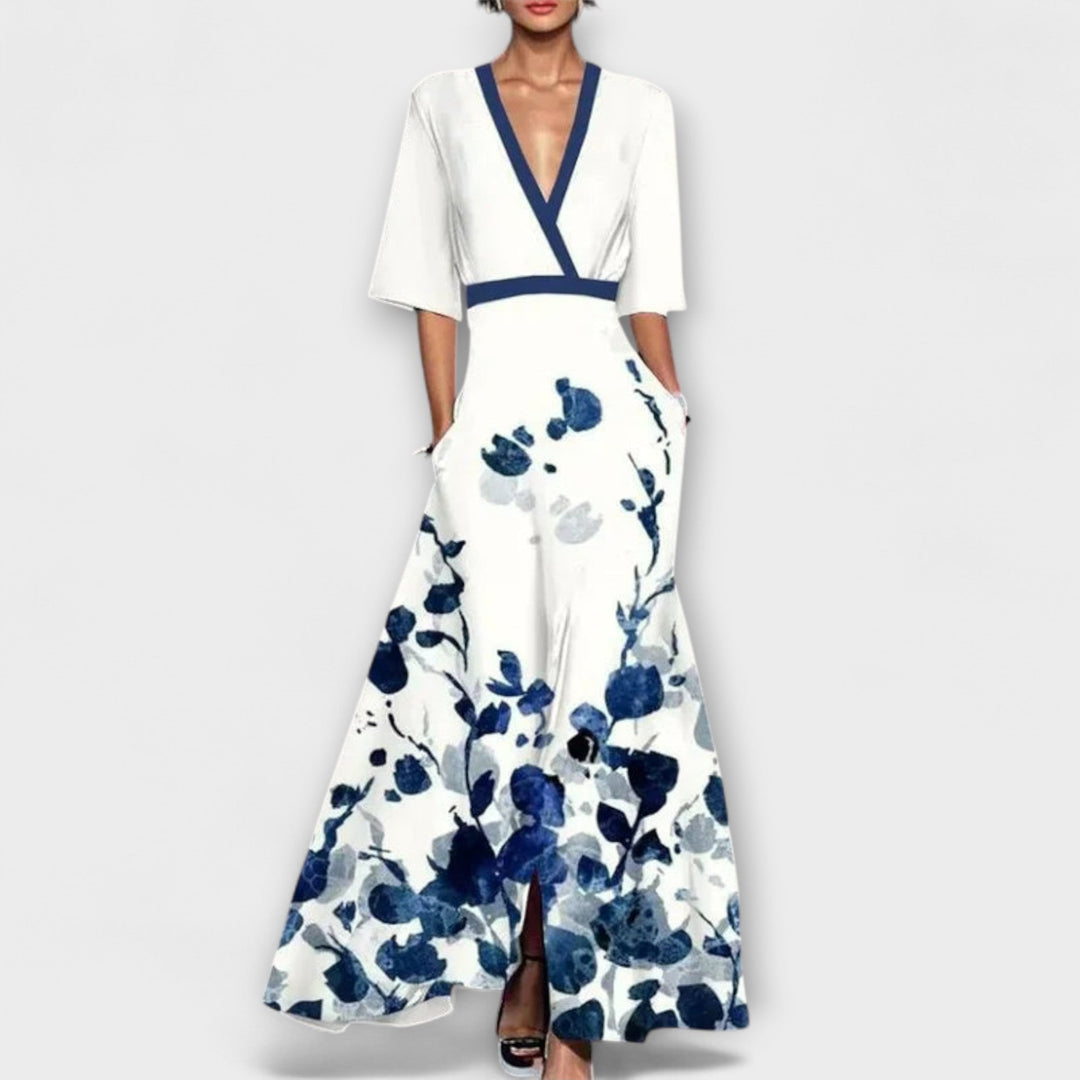 Alma - Elegantne Mouw Disain Naiste Kleid