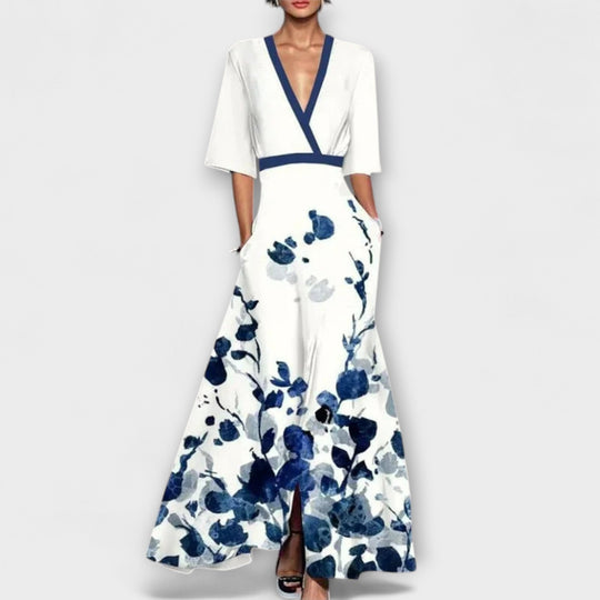 Alma - Elegantne Mouw Disain Naiste Kleid